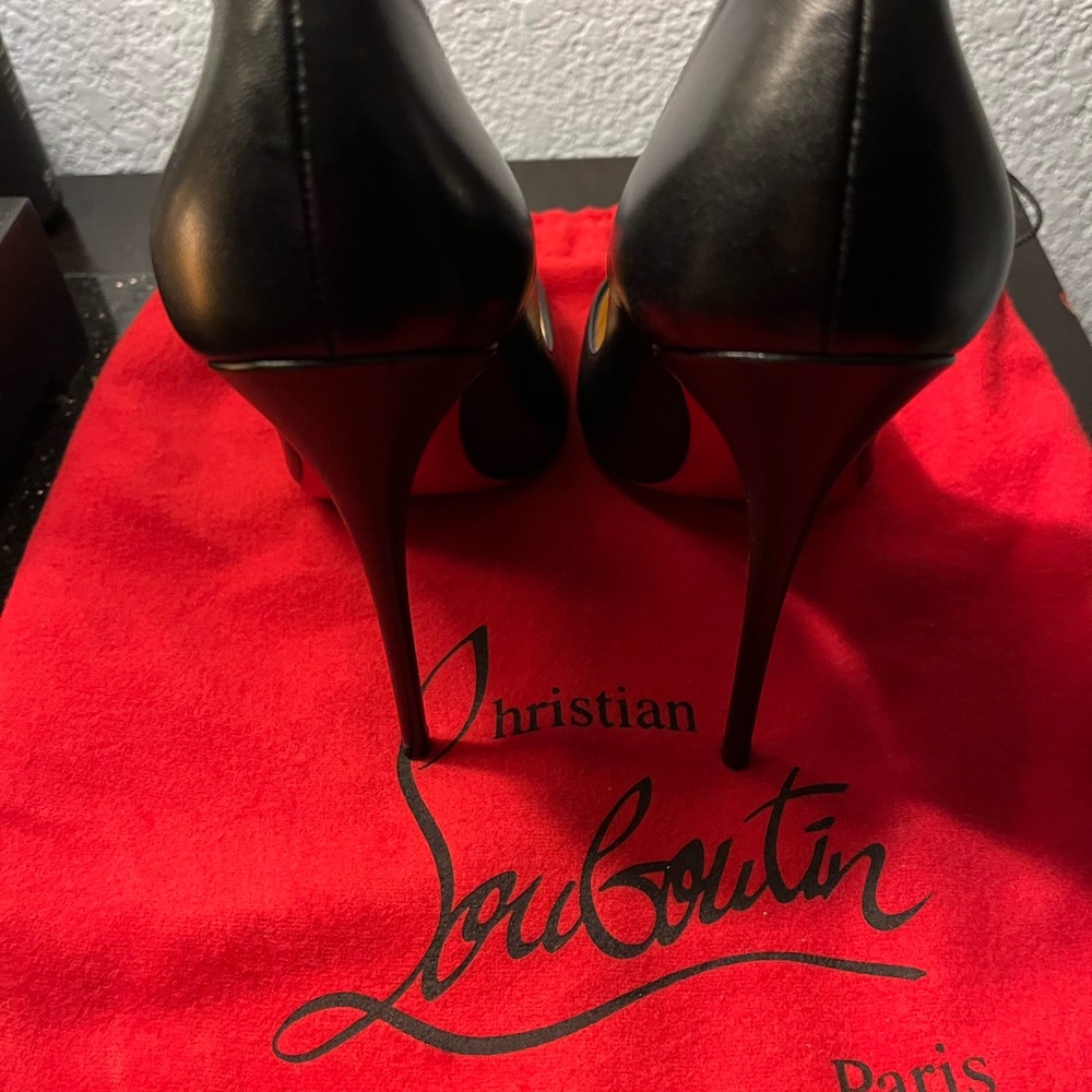 Christian Louboutin Black Stiletto Heels
